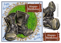 WORK - GARDEN BOOTS BIRTHDAY