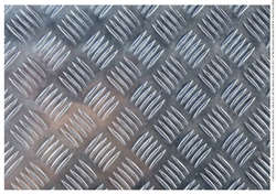 ALLOY CHECKER PLATE INDUSTRIAL METAL BACKING