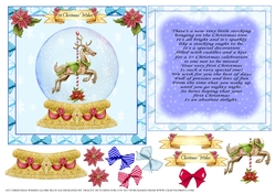 FIRST CHRISTMAS BOY 6x6 CARD CONCEPT SHEET GREAT VERSE