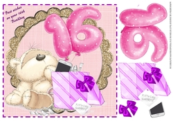 16th PHONE BIRTHDAY GIRL