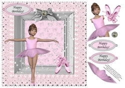 PINK DIAMONDS BALLERINA BIRTHDAY