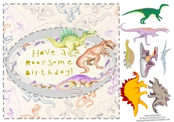 DINOSAURS BIRTHDAY WITH PICK AND MIX DINOSAURS