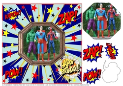 SUPERHEROES 5 BIRTHDAY