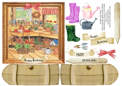 INSIDE THE SHED PICK AND MIX SHEET UNISEX MULTI USE 6x6