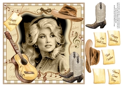 COUNTRY MUSIC 4 UNISEX DOLLY PARTON