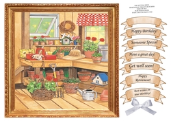 THE POTTING SHED RETIREMENT BIRTHDAY AND OTHER MULTIPLE SENTIMENTS