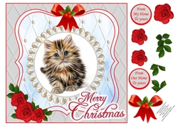 CHRISTMAS KITTEN 2