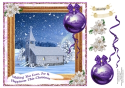 8x8 CHRISTMAS CHAPEL
