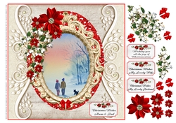 WIFE,HUSBAND,MUM & DAD CHRISTMAS MULTI SENTIMENT CHRISTMAS SCENE1
