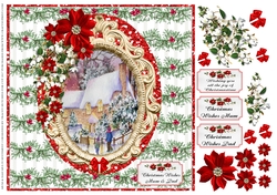 MUM & DAD CHRISTMAS MULTI SENTIMENT CHRISTMAS SCENE 2
