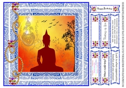 BUDDHA WELL BEING BIRTHDAY QUOTES INSPIRATIONAL HENNA