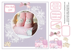 NEW BABY GIRL SHES HERE - ITS LOVELY TO MEET YOU 2