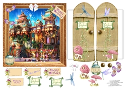 THROUGH GARDEN GATES  FAIRY KINGDOM 2 MULTI USE 6x6