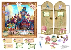 THROUGH GARDEN GATES  FAIRY KINGDOM 3 MULTI USE 6x6