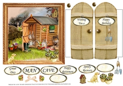 THROUGH THE GATES  MULTI SENTIMENTS 6x6 THE SHED 