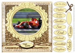 MALE RELATIVES MULTI SENTIMENT LOTS OF CATEGORIES 10 FORMULA ONE