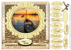 MALE RELATIVES MULTI SENTIMENT LOTS OF CATEGORIES 15 BOAT
