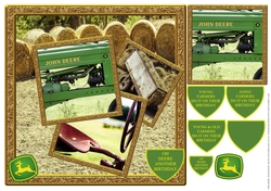 JOHN DEERE BIRTHDAY YOUNG/OLD FARMERS OH DEERE ANOTHER BIRTHDAY