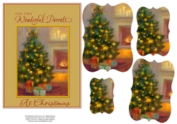 TWO WONDERFUL PARENTS AT CHRISTMAS 7X5
