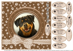 ROTTWEILER THANK YOU AND VARIOUS OTHER SENTIMENTS