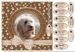 LABRADOODLE THANK YOU AND VARIOUS OTHER SENTIMENTS