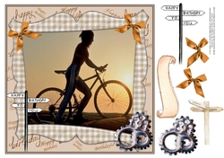 CYCLING AT DAWN BIRTHDAY