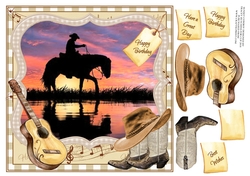 SUNSET COWBOY