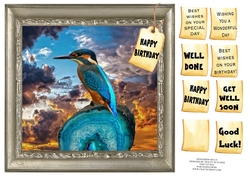 KINGFISHER BIRD MULTI SENTIMENT SHEET