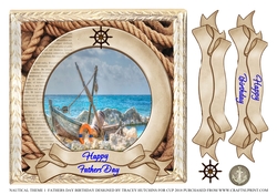NAUTICAL 2 BIRTHDAY / FATHERS DAY