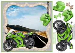 KING OF THE ROAD 2 HAVE AN AMAZING DAY MOTORBIKE BIRTHDAY