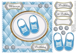 BLUE BIRTHDAY SHOES