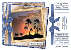 BLUE TWISTED CHRISTMAS MULTI SENTIMENTS 4