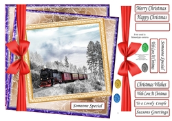 MULTI SENTIMENTS WINTERY TRAIN 1