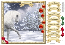 CUTSIE CHRISTMAS HORSE