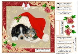 GLITZY CHRISTMAS MULTI SENTIMENTS 11