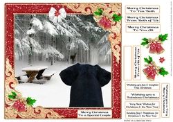 GLITZY CHRISTMAS MULTI SENTIMENTS 21