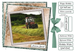 VARIOUS SENTIMENTS TRACTOR