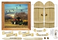 THROUGH GARDEN GATES MULTI USE GET WELL BIRTHDAY ETC 6x6 DOWN ON THE FARM 1