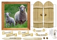 THROUGH GARDEN GATES MULTI USE GET WELL BIRTHDAY ETC 6x6 DOWN ON THE FARM 2