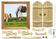 THROUGH GARDEN GATES MULTI USE GET WELL BIRTHDAY ETC 6x6 DOWN ON THE FARM 3