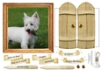 THROUGH GARDEN GATES MULTI USE GET WELL BIRTHDAY ETC 6x6 DOWN ON THE FARM 8