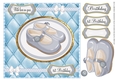 BLUE 1ST BIRTHDAY SHOES