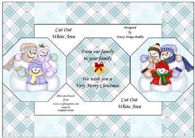 Our Family to Your Family Snowfamily Hugs