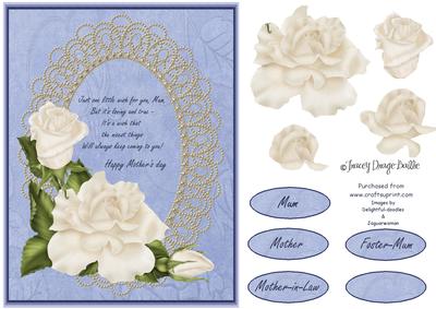 Rose on Pearls