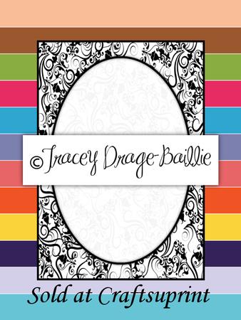 Swirls & Flourishes A5 Card Fronts