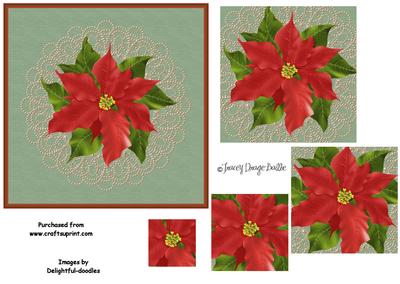 Pearls & Poinsettia