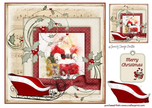 Resting Santa