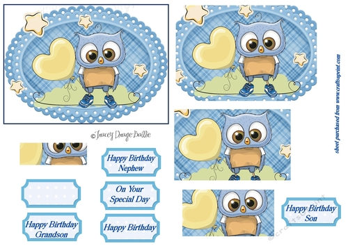 Birthday Owls 1