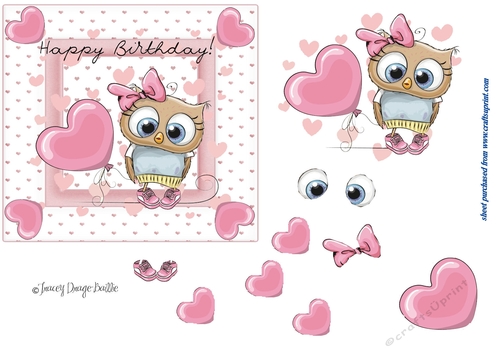 Birthday Owls 2