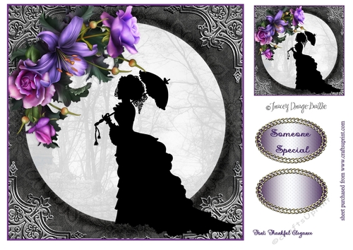 Floral Silhouette 1